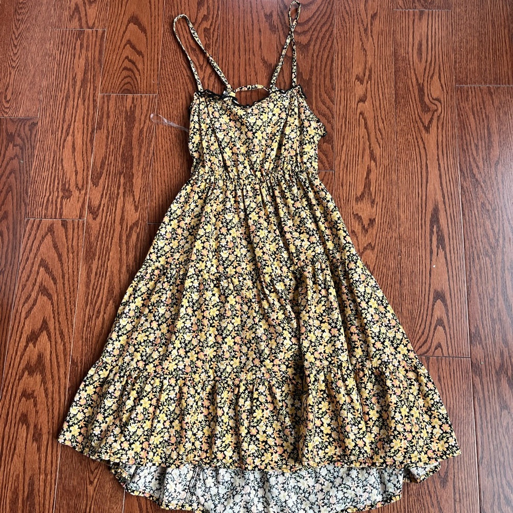 Floral Spaghetti Strap Dress